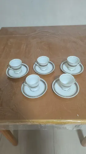 Jogo de xícaras porcelana
