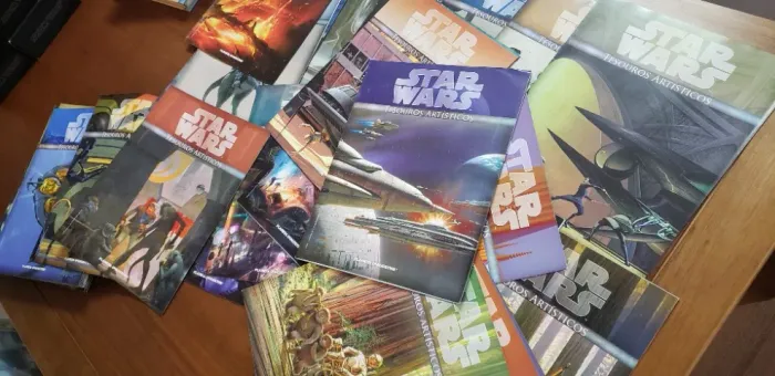 Coleção Completa Xadrez Star Wars (64 peças, tabuleiro e fascículos) item de colecionador