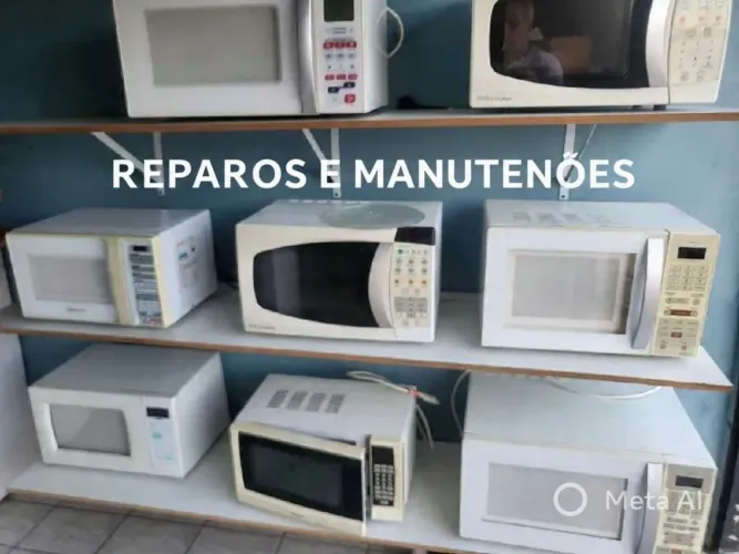 Reparo em micro-ondas