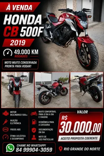 Honda CB 500f 2019
