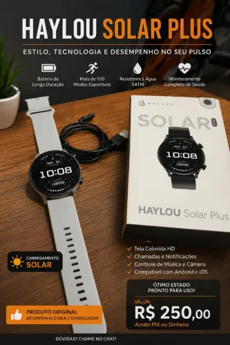 Smart Watch solar plus original.