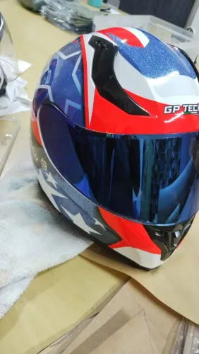 Viseira de Capacete da GT teck Original,espelhada
