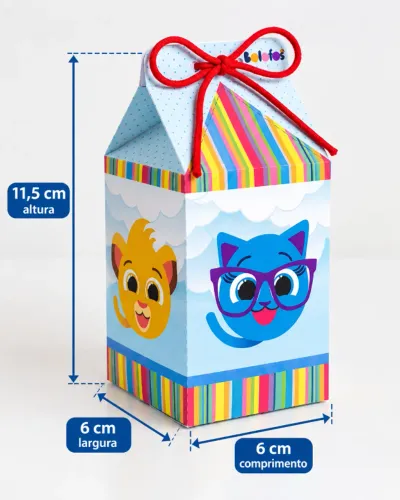 Caixinhas Personalizadas - Temas Diversos Idade,Nome