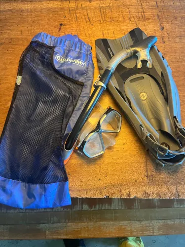 Snorkel Adulto US-Diver + Snorkel Infantil
