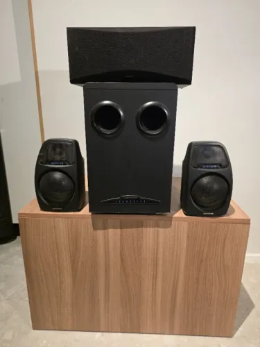 Kit Gradiente ST SW CS 1001 para Sistema de som, Home Theater
