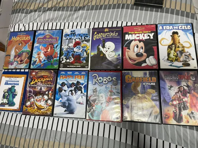 Lote DVDs diversos infantil, ação etc...