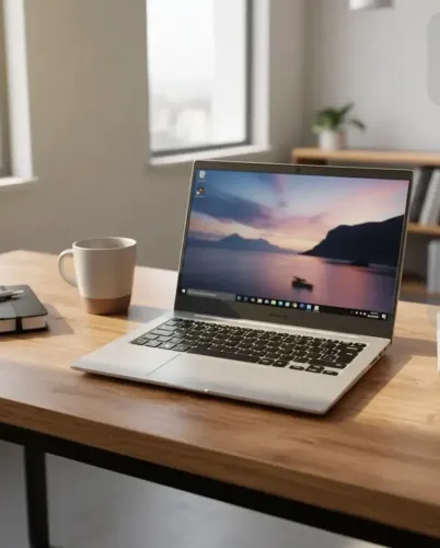 Notebook Samsung Galaxy Book Go 14 Prata, 4gb, 128gb (Usado)