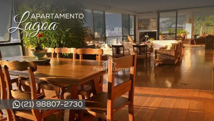 Apartamento com 3 dormitórios à venda na Lagoa