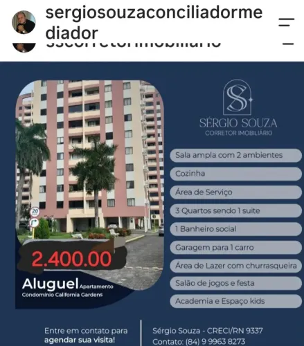 Alugo apartamento Califórnia gardens