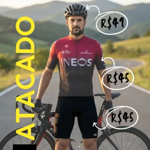OPORTUNIDADE - PRODUTOS CICLISMO ABAIXO DO CUSTO!