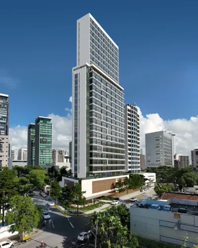 NO POLO MÉDICO | studios / 1 quartos e 2 quartos | ALTO PADRÃO