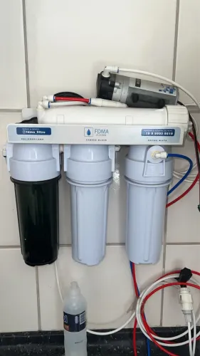 Filtro de água osmose reversa RO com bomba