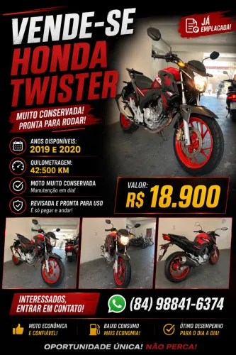Vende-se cb twister extra