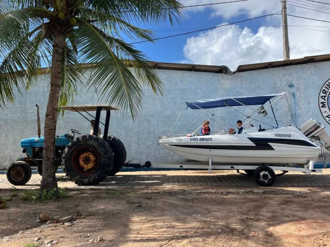 Vendo lancha 16 pés 
