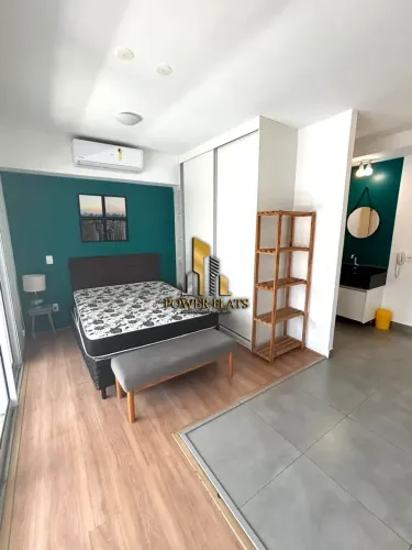 Flat mobiliado no London SP Residences | Consolação | 1 dormitório | 1 vaga - São Paulo - 