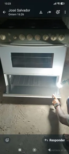 Fogão elétrico Brastemp 06 queimador