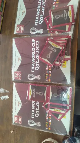 Copa do mundo 2022, 10 envelopes na Pack lacrado. 140 cada.