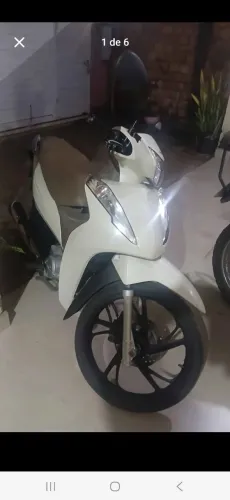 Biz 125 completa com sensor anti furto. 