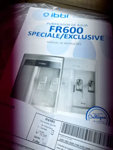 Purificado água IBBL FR600 novo, 220V, oportunidade 