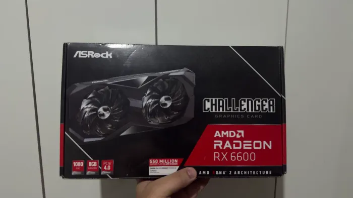 Placa de vídeo - AMD RADEON RX 6600