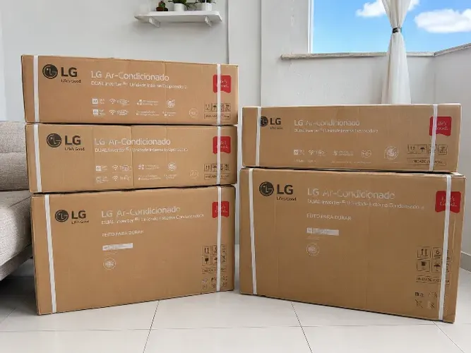 Ar Condicionado LG 12000 | Dual Voice Connect | Lacrado 