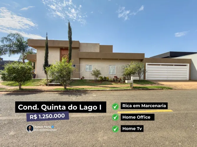 Quinta do Lago Residence - Quinta do Lago I | Casa Térrea | 3 Suítes | 180m² | Piscina + A