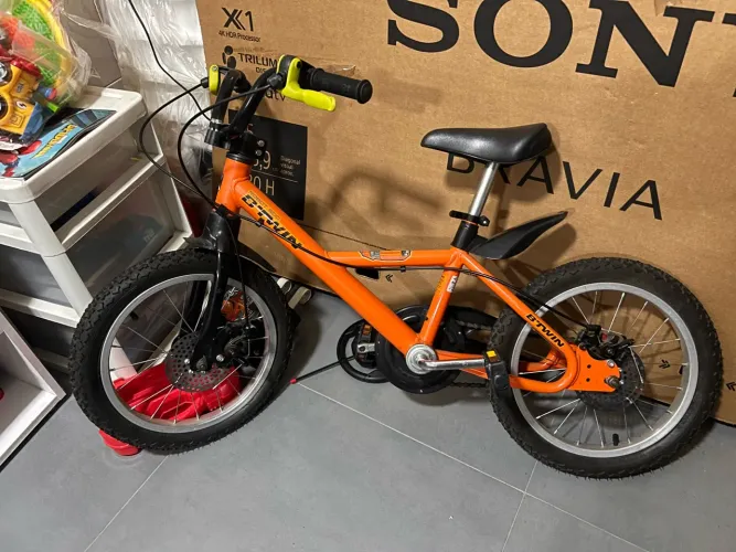 Bicicleta infantil Btwin (Decathlon) aro 16