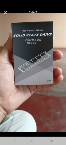 SSD NVME 256 GB.