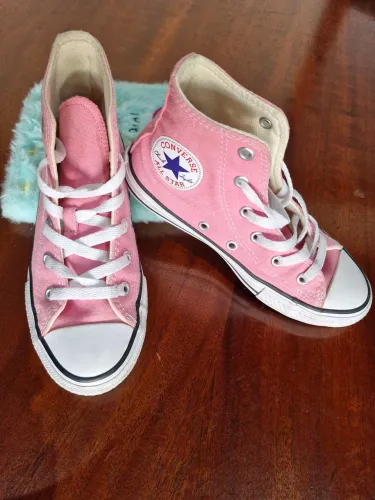 All Star Rosa menina em Excelente Estado