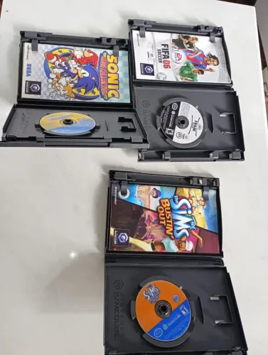 3 jogos CIB GameCube originais