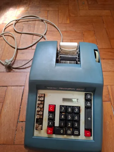 Remington 2200 Calculadora Vintage com Impressora