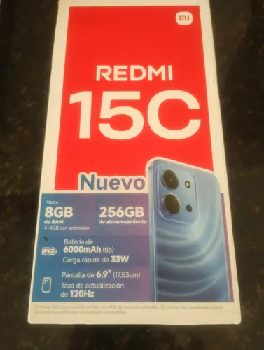 CAIXA VAZIA ORIGINAL REDMI 15 C