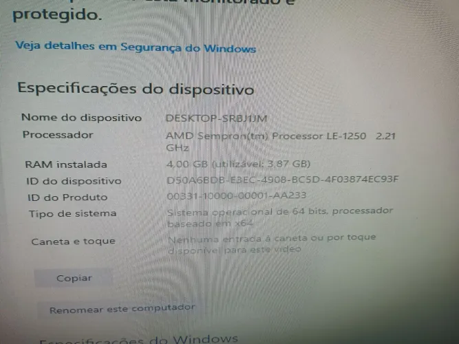 Kit placa mãe , processador e 4 gb DDR 2