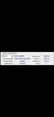 Memória Ram Asgard - DDR4 3200mhz - 2x8gb