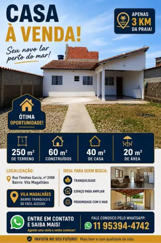 Casa de praia em Itanhaém