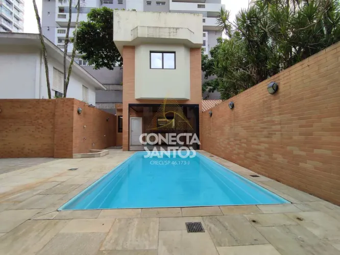 Casa com piscina para alugar no Gonzaga, Cod: 79