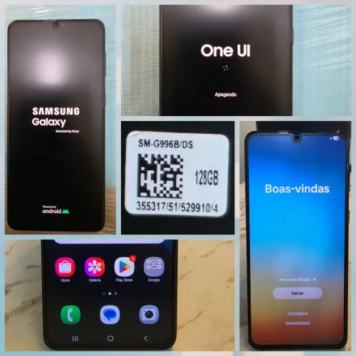 Celular Samsung S21+ 5g usado Modelo SM-G996B 128GB