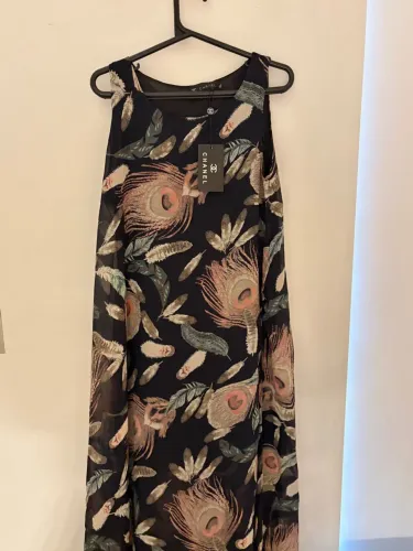 Vestido Chanel estampado