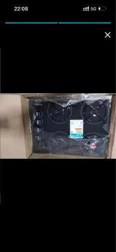 Cooktop A Gás, 4 Bocas, Mondial Bivolt Ctg-01 Preto
