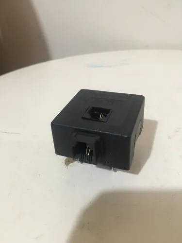 Tomada  dupla telefone fixo Rj111