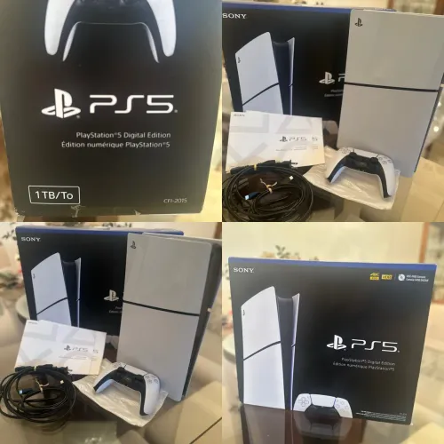 Console PlayStation 5 Slim Digital Sony- 1TB - 01 controle