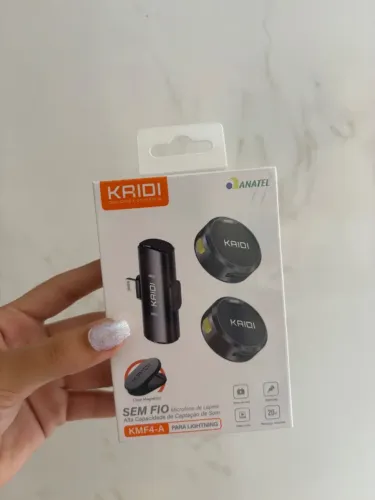 Fone sem fio microfone de lapela Kaidi para iPhone - Novo sem uso