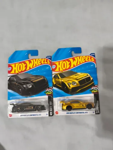 Hot Wheels 2018 Bentley continental - lote com 2