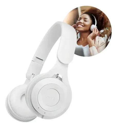 Fone de Ouvido Bluetooth Lehmox LEF-1017 Branco 