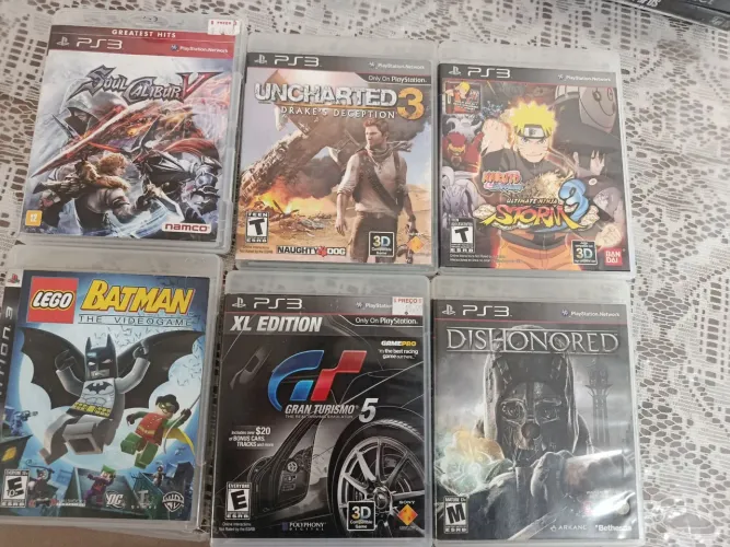 Jogos por 50R$ de Playstation 3