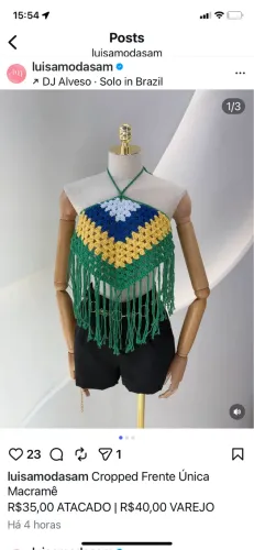 Looks lindo do Brasil