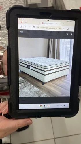 Cama box casal master 