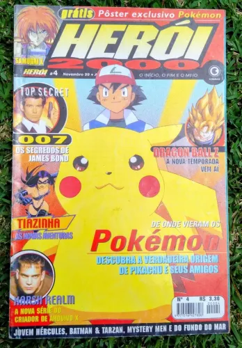 Revista Herói 2000 Pokémon