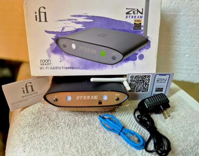 iFi ZEN STREAM - STREAMER HI-FI - IMPECÁVEL + CAIXA ORIGINAL
