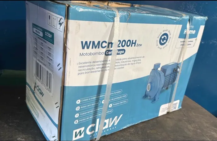 BOMBA D?ÁGUA CENTRÍFUGA WCLAW 2CV 110/220V (NOVA NA CAIXA)